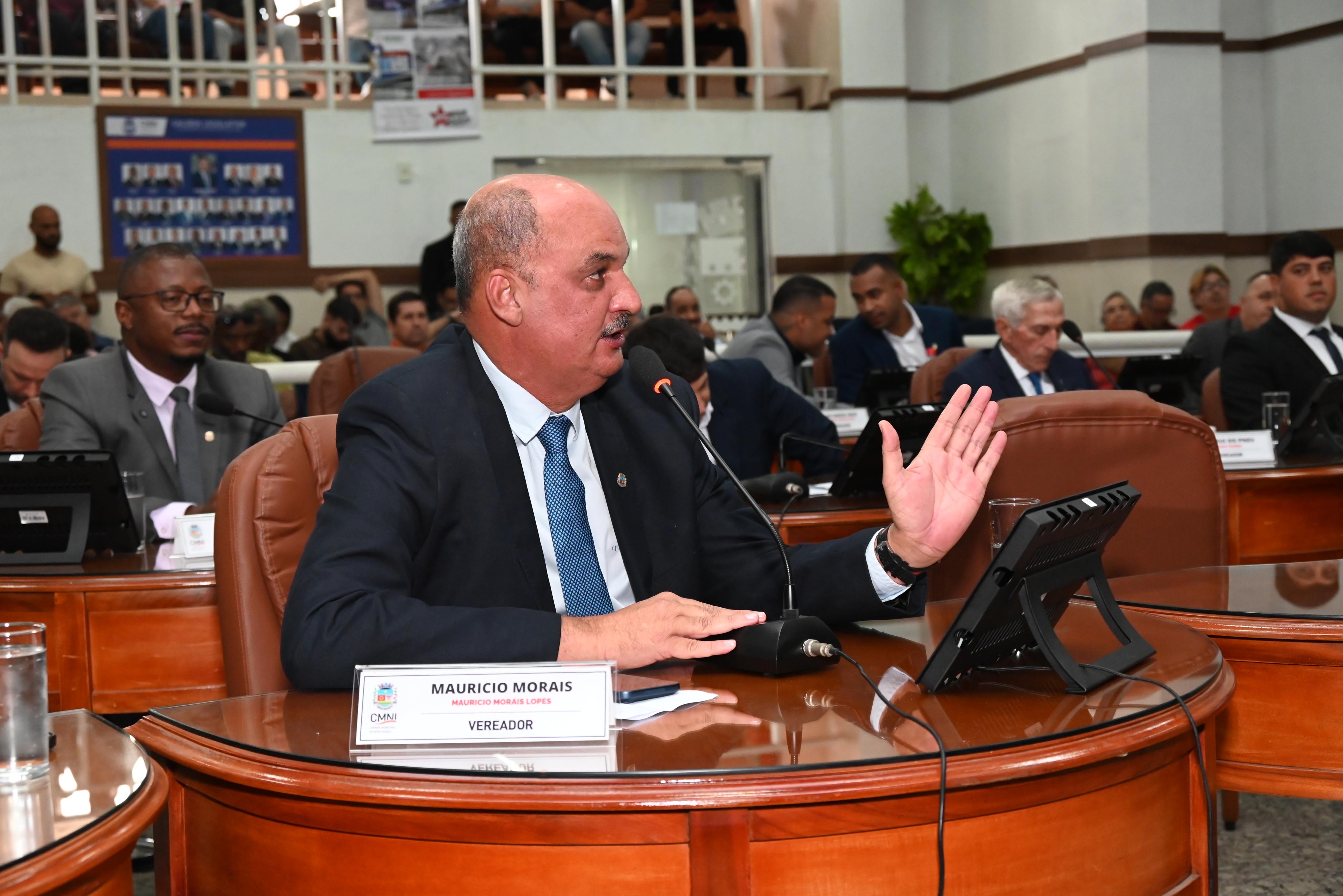 Ver Mauricio Morais, líder de governo