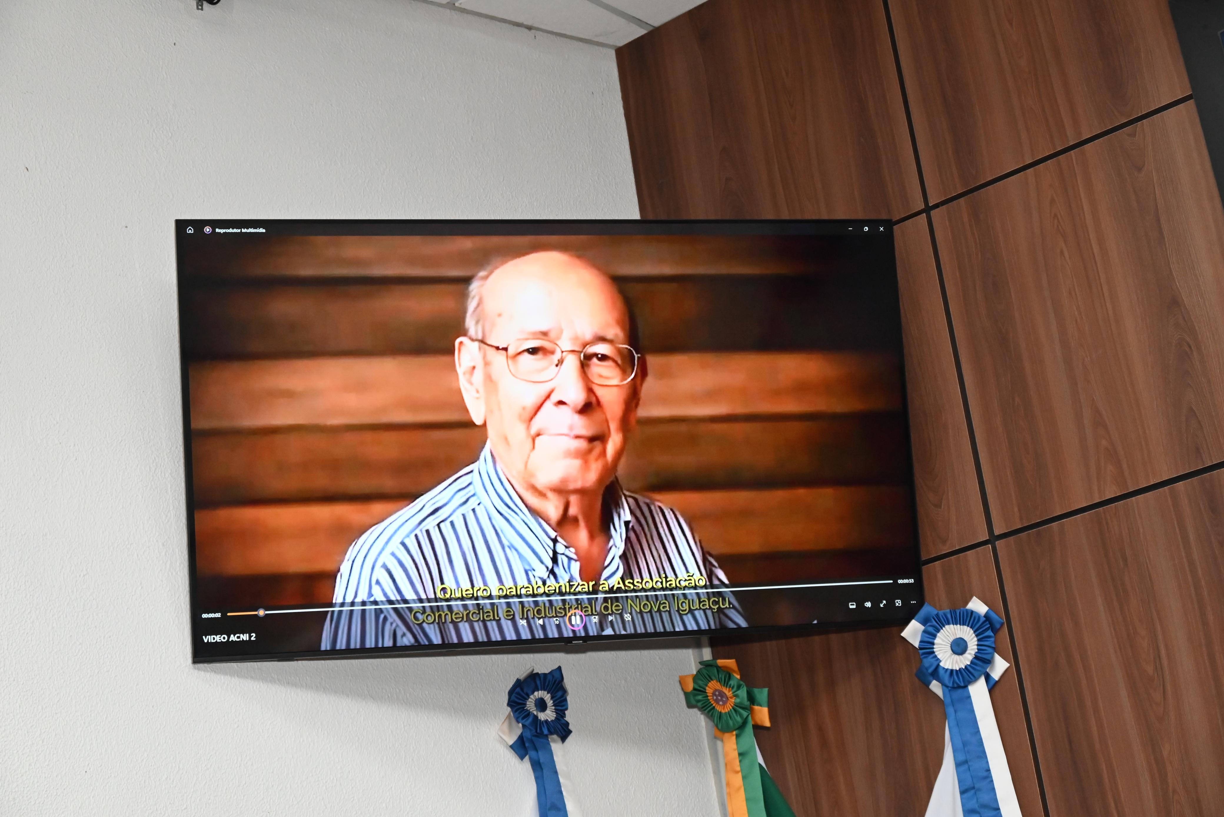 Com a ajuda da Inteligência Artifical, o saudoso Sylvio Coelho também participou da cerimônia