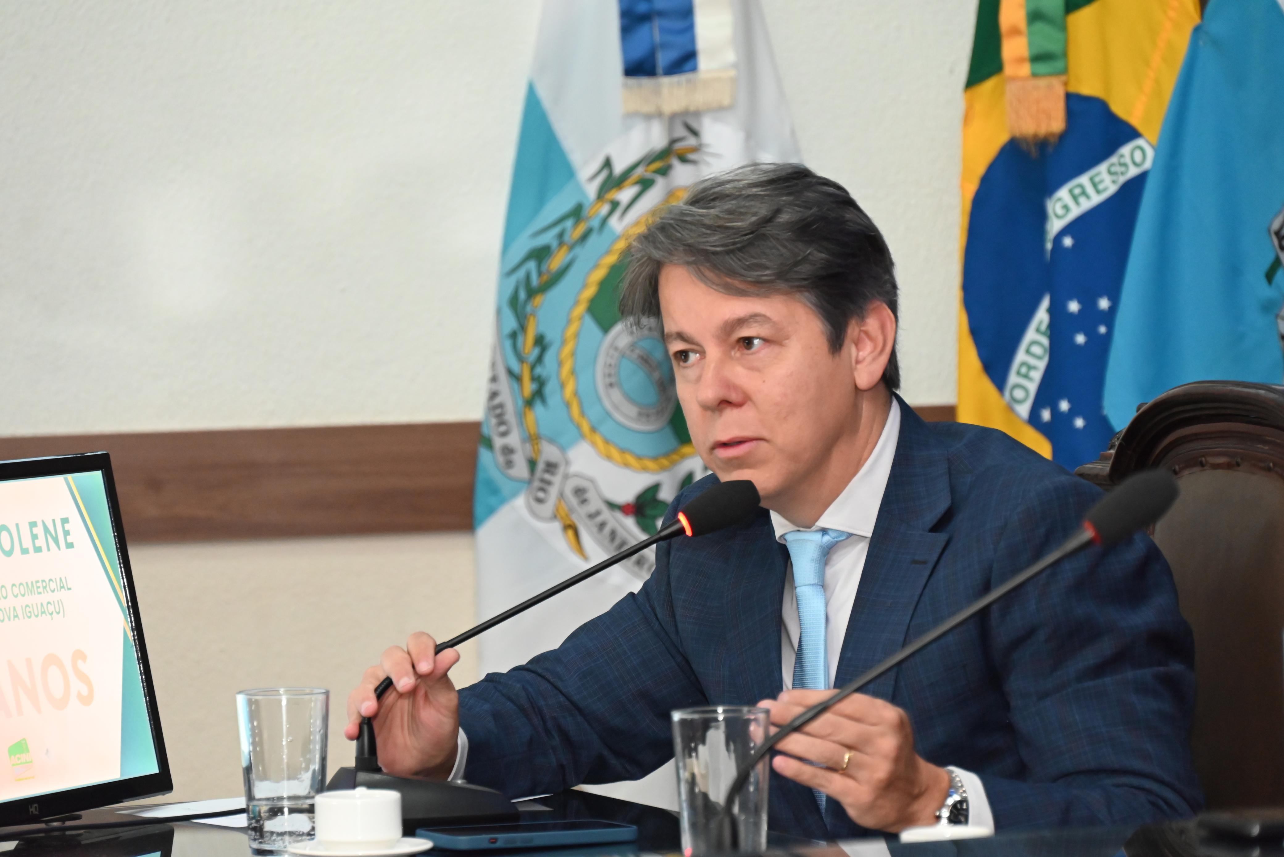 Robson Carneiro disse que a ACINI tem tido um papel fundamental em Nova Iguaçu