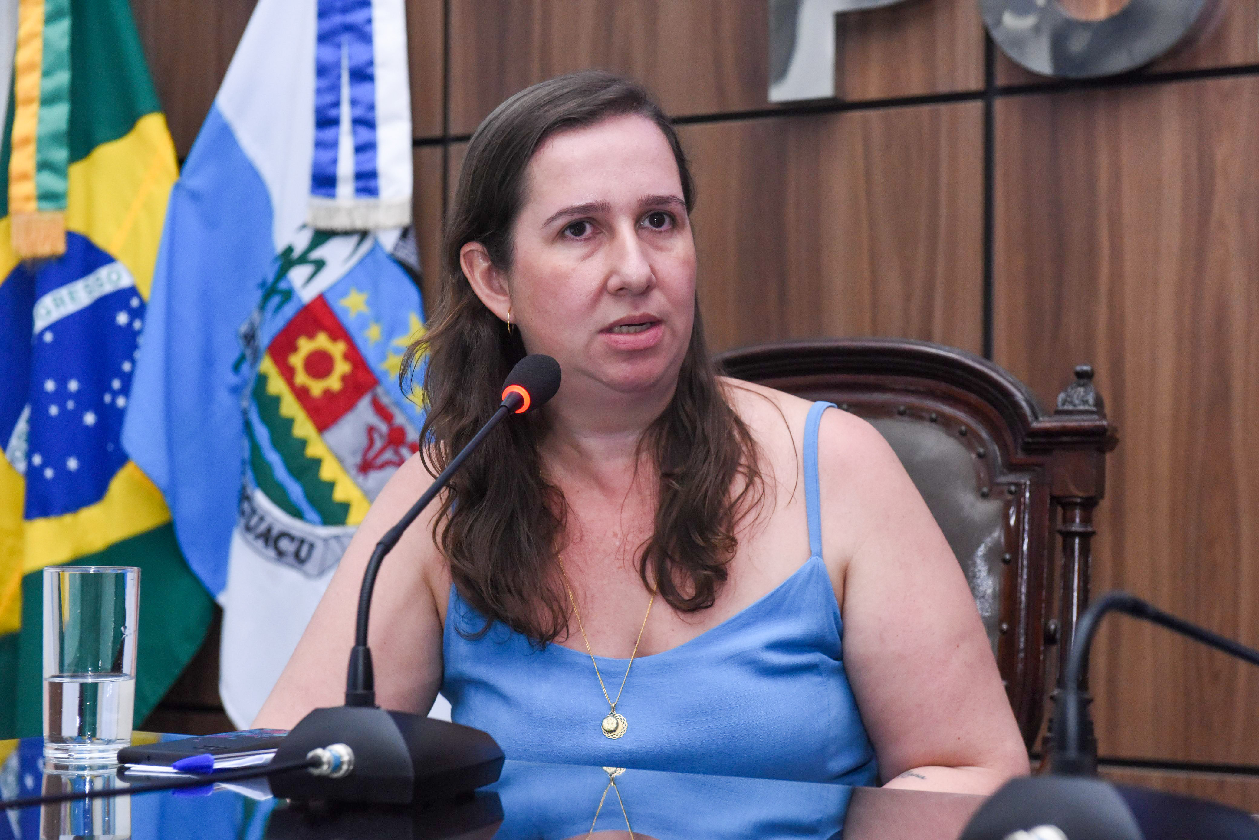 Monique Gambardela, assessora legislativa, que ja atuou como subsecretária do Conselhos Tutelares