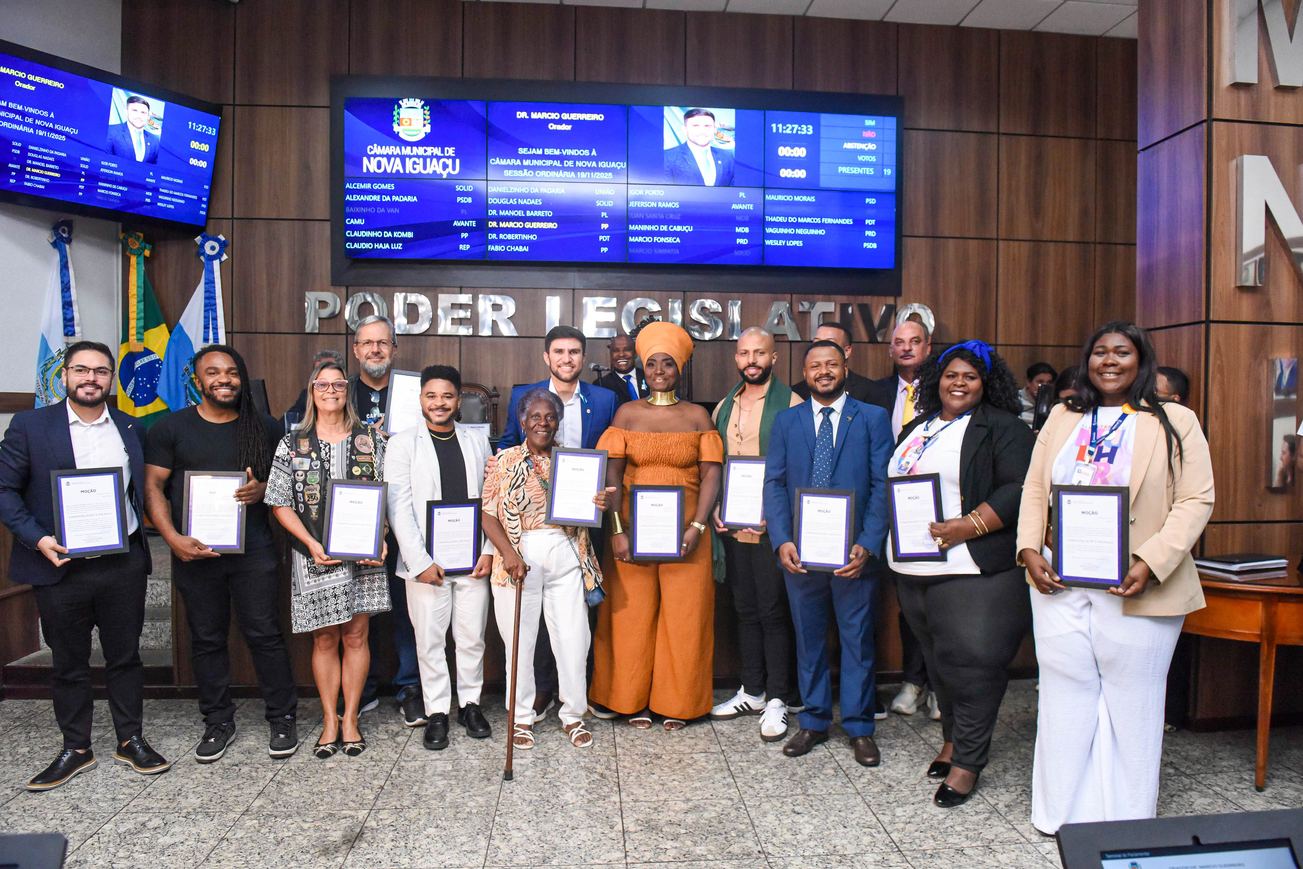 Presidente Dr. Marcio: homenagens pelo 20 de novembro, Dia da Consciência Negra