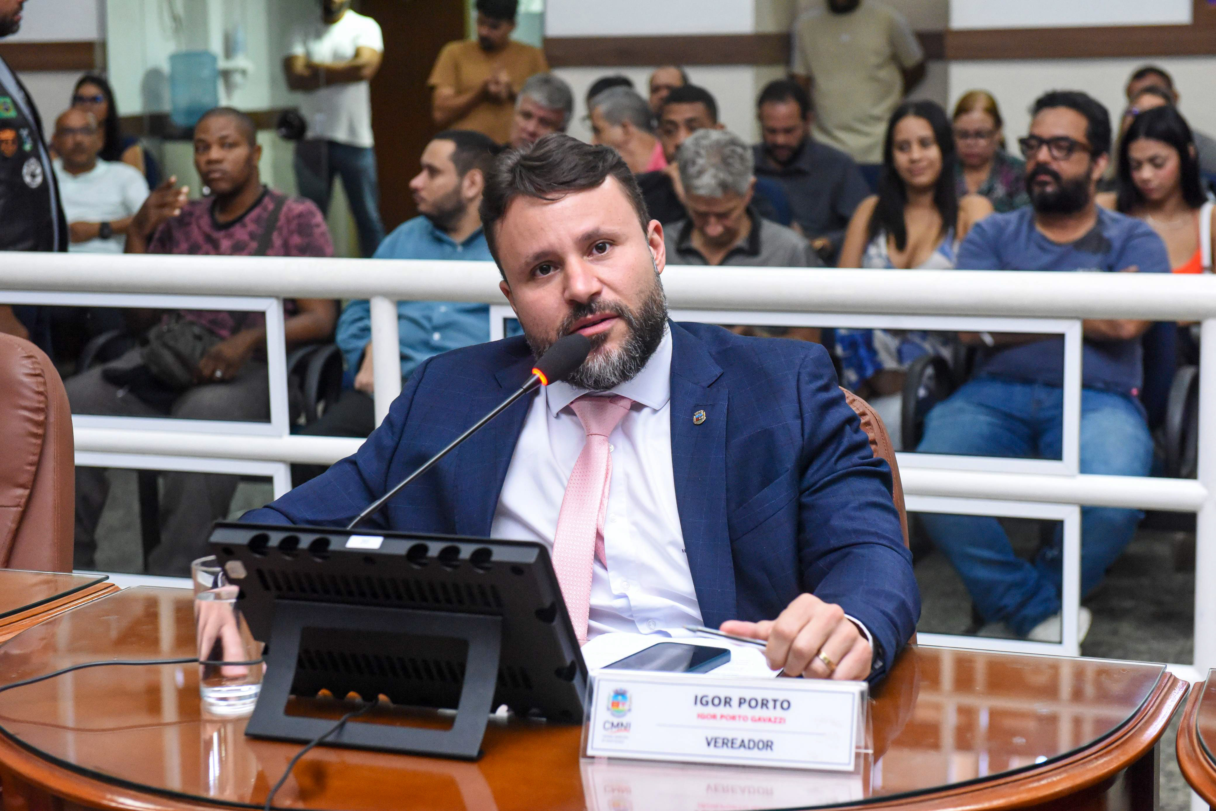 Ver Igor Porto também parabenizou o ver Vaguinho pela iniciativa do projeto que irá acolher as crianças e os adolescentes