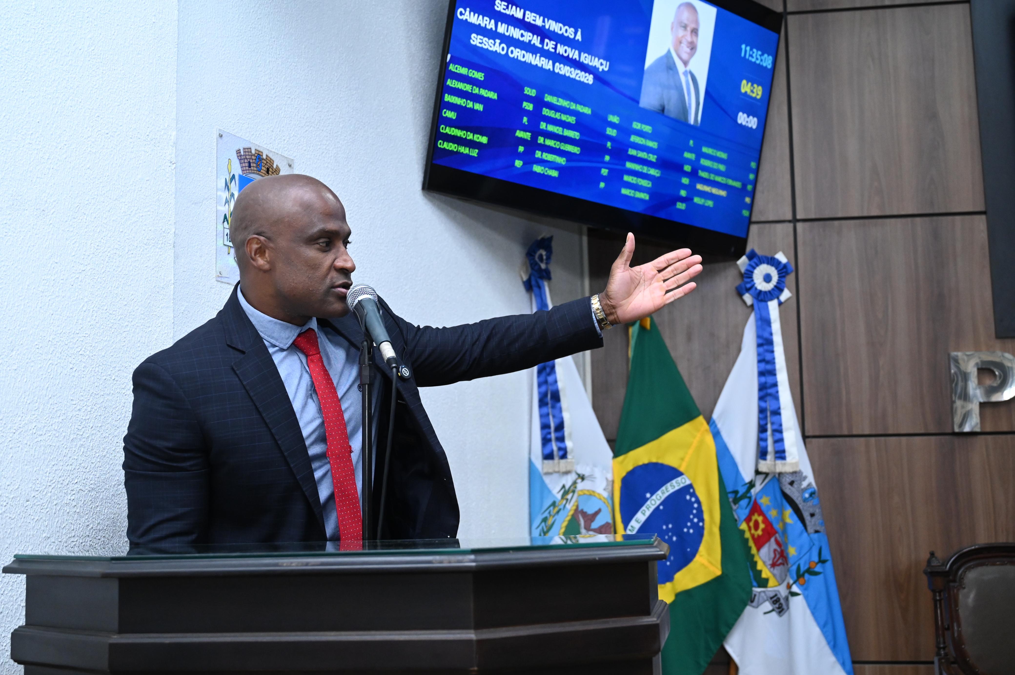 "Está difícil viver no KM 32", disse o vereador Vaguinho